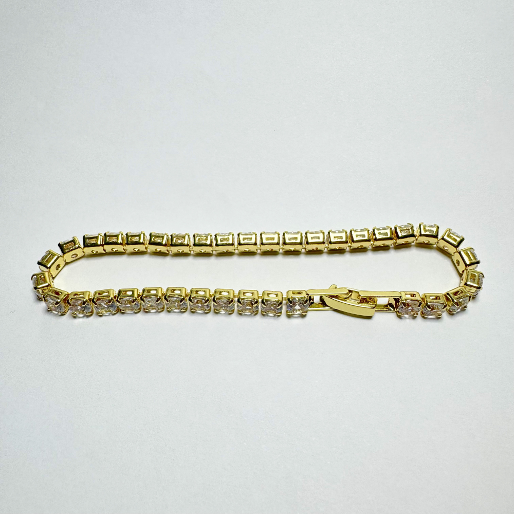 Luvienne — Pulsera Tennis de Circonitas con Brillo Infinito