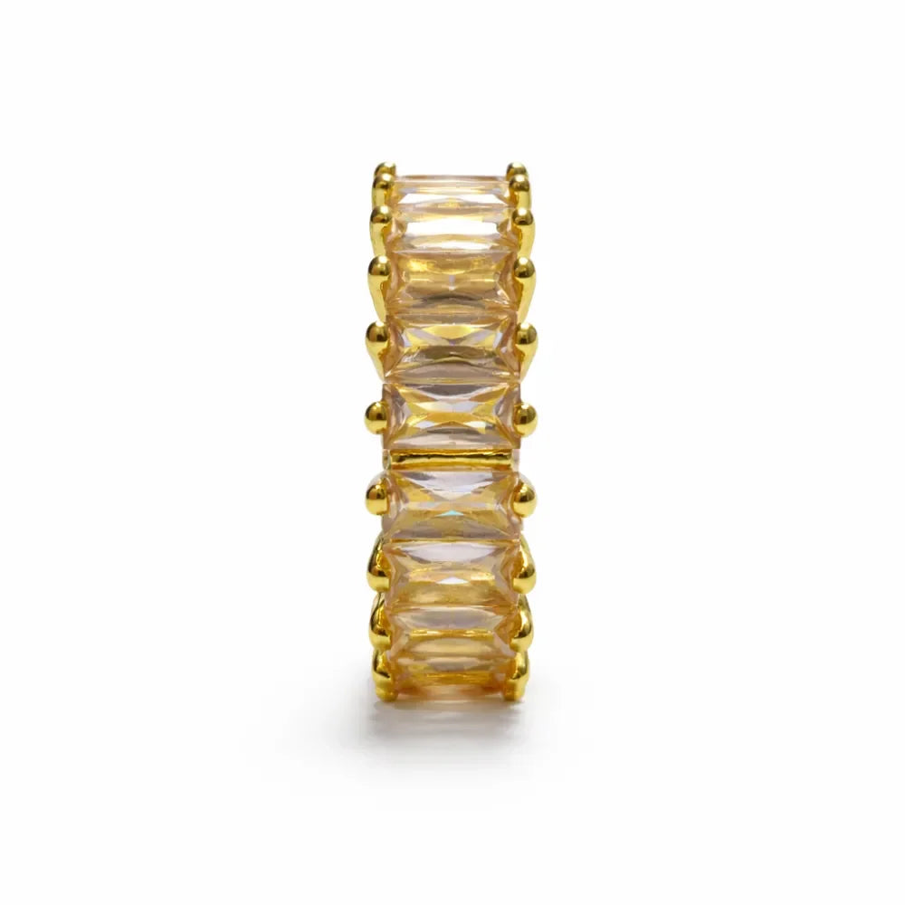 Cirelle — Anillo de Eslabones Pavé