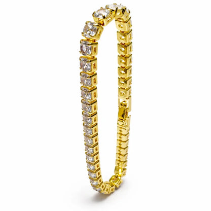 Luvienne — Pulsera Tennis de Circonitas con Brillo Infinito