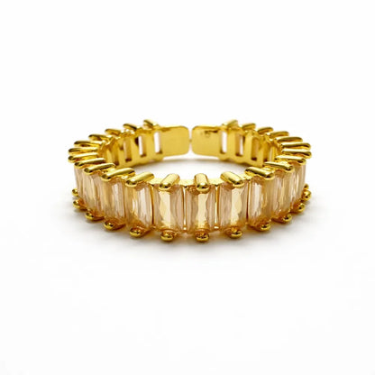 Cirelle — Anillo de Eslabones Pavé