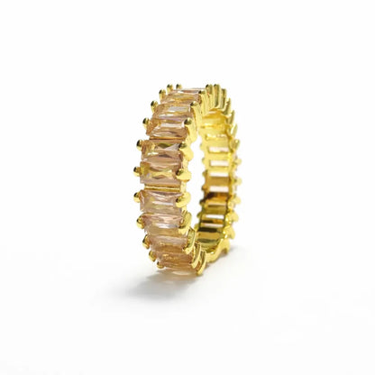 Cirelle — Anillo de Eslabones Pavé